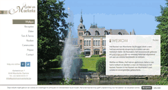 Desktop Screenshot of kasteelvanmoerkerke.be